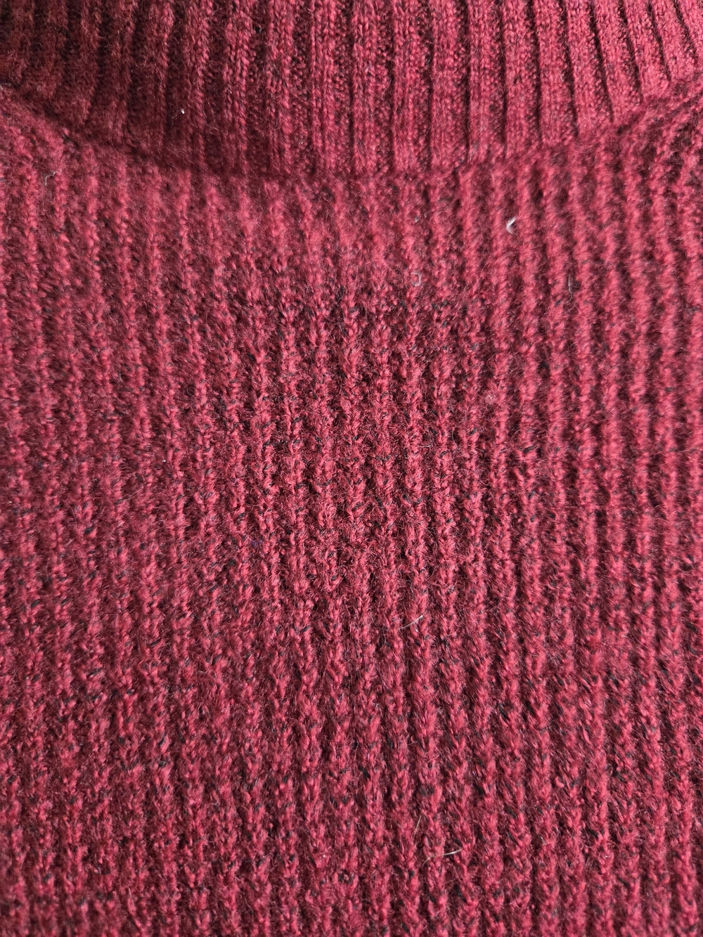 GAP Raspberry Red Turtleneck Sweater - Picture 3 of 3